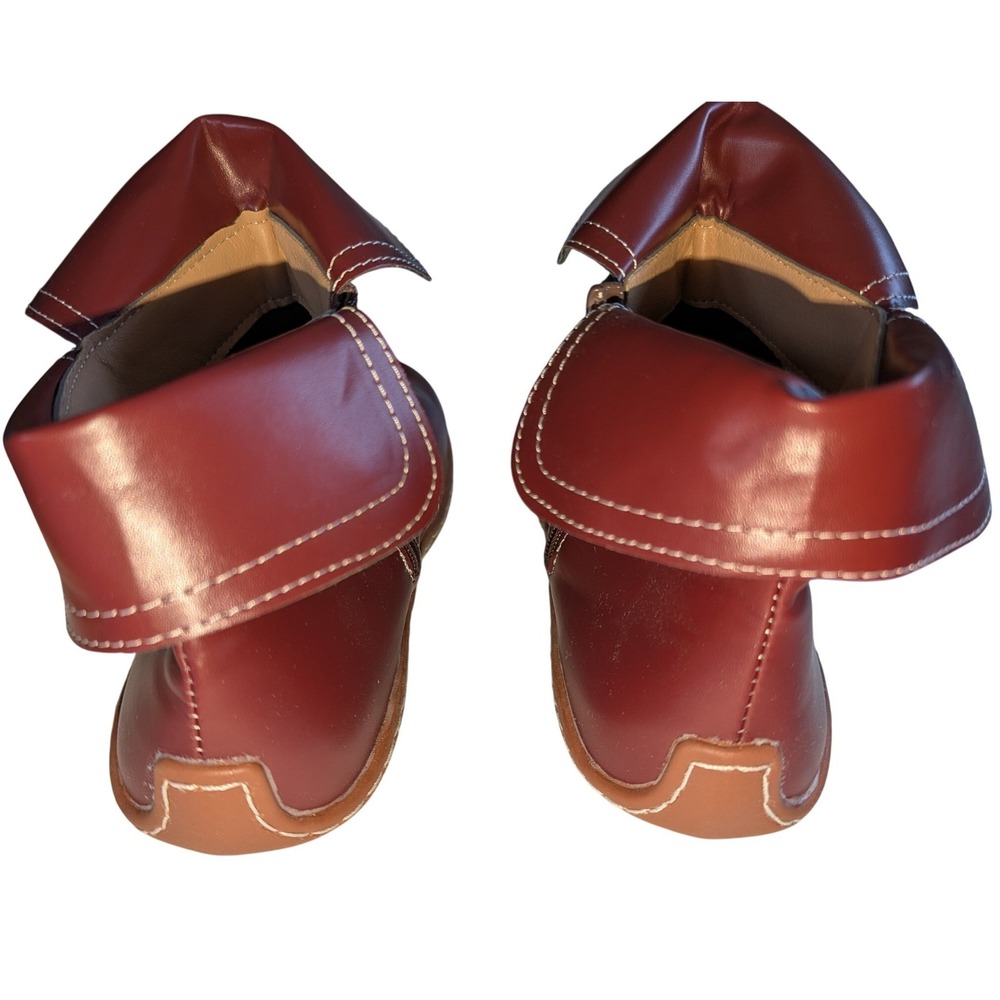 Brand New 3 Pairs of Shoes Faux Leather Low Top Platform Sneakers Boots Womens 8 - Picture 5 of 9